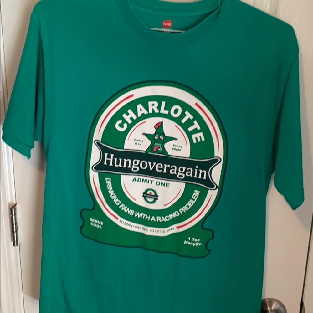 Charlotte Racing Hungoveragain Tee - Picture 7 of 8